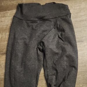 Dark Gray High-Waisted Leggings